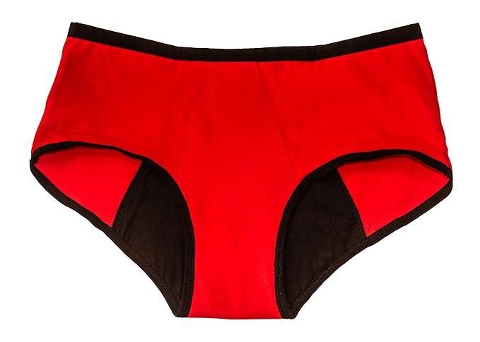 Period Panty Hipster Leak Proof Underwear for Medium to Heavy Flow,Reusable